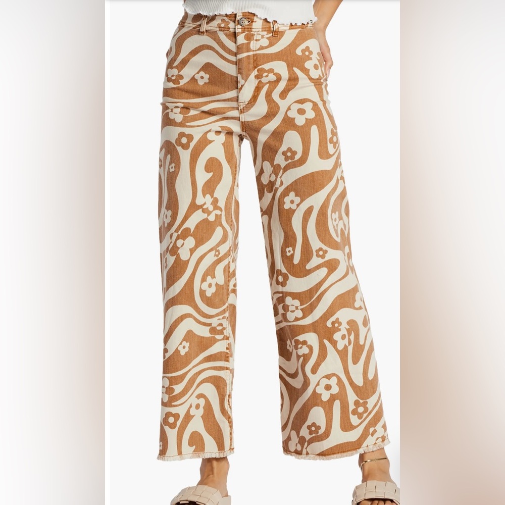 Billabong Free Fall High Waist Wide Leg Pants